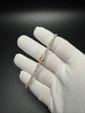 8" 3mm moissanite tennis bracelet, gold over 925 silver, 10.2g – Ott Family Jewelry (1)