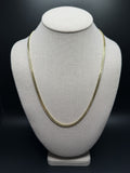 22" 4mm 10K yellow gold Cuban chain, 22.56g (pre-owned) – Ott Family Jewelry (1)