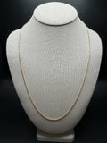 24" 14K Yellow Gold Franco 1.5mm 5.23g