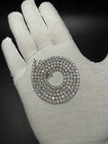 22" 3.3mm 20ctw lab diamond tennis chain, 925 sterling silver, 21.9g – Ott Family Jewelry (1)