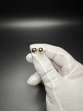 8mm 14k Yellow Gold Ball Studs 0.8g