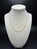 16" 14K Yellow Gold Cable Fancy 2.2mm 3.72g