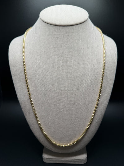 Pre-Owned 25" 14k Yellow Gold Franco 3mm 34.85g
