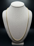 Pre-Owned 25" 14k Yellow Gold Franco 3mm 34.85g