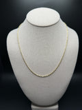 20" 14K Yellow Gold Rope 2mm 6.0g