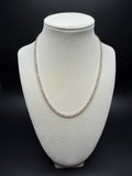 17" 14k Yellow Gold 10.01ctw E-F VS Lab Diamond Tennis Chain EGL Certified 2.8mm 14.48g