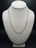20" 10k Yellow Gold Cuban 2mm 5.55g