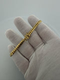 8" 10k Yellow Gold Cuban 5mm 14.62g