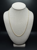 22" 2mm 14K yellow gold rope chain, 8.2g – Ott Family Jewelry (1)