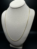 24" 10k Yellow Gold Cuban 2mm 6.22g