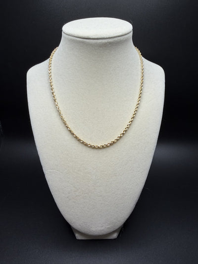 16" 14K Yellow Gold Rope 2.7mm 12.8g