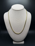 22" 5mm solid 14K yellow gold Cuban link chain, 42.74g – Ott Family Jewelry (1)