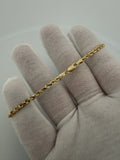 8" 3mm 14K yellow gold rope bracelet, 6.3g – Ott Family Jewelry (2)