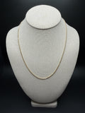 20" 14K Yellow Gold Rounded Box 2mm 4.3g