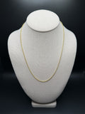 20" 14k Yellow Gold Rolo 2mm 2.0g