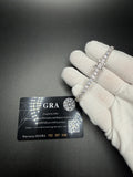 7" 4mm silver moissanite tennis bracelet, 12.33ctw D VVS1, 11.5g – Ott Family Jewelry (2)