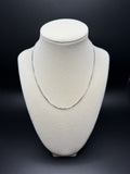 16" 14K White Gold Box Chain 1.5mm 5.82g