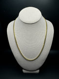 22" 10k Yellow Gold Cuban 5mm 38.4g
