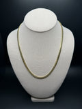 Pre-Owned 20" 10k Yellow Gold Cuban 5mm 35.56g