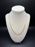 18" 14k Yellow Gold Milano Figarope 2.4mm 9.75g