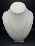 20" 14K Yellow Gold Paperclip 2mm 1.2g