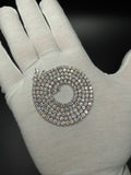 22" 3.3mm 20ctw lab diamond tennis chain, 925 sterling silver, 21.9g – Ott Family Jewelry (2)
