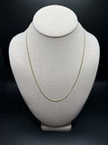 20" 14k Yellow Gold Cuban 1.75mm 4.9g