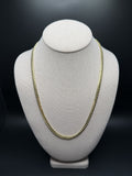 22" 5mm solid 14K yellow gold Cuban link chain, 42.74g – Ott Family Jewelry (2)