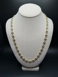 24" 14K Yellow Gold Puffed Mariner 8mm 20.9g