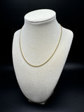 16" 14k Yellow Gold Cuban 2mm 4.6g