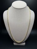 26" 14K Yellow Gold Rope 3.5mm 12.0g