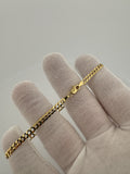 8.5" 14k Yellow Gold Curb 3.5mm 3.52g