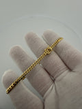8" 4mm solid 14K yellow gold Cuban link bracelet, 10.25g – Ott Family Jewelry (2)