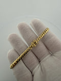 7.5" 5mm solid 14K yellow gold Cuban link bracelet, 15.6g – Ott Family Jewelry (2)