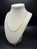 18" 14k Yellow Gold Figaro 2mm 3.24g