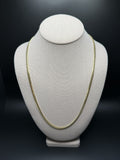 24" 14k Yellow Gold Cuban 4mm 29.82g