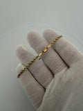 7.5" 14K Yellow Gold Rope 3mm 5.95g