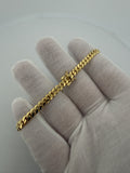 8" 10k Yellow Gold Cuban 5mm 14.62g