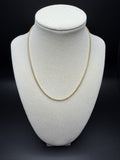 16" 14K Yellow Gold Rounded Box 2mm 3.04g
