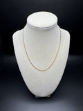 16" 10k Yellow Gold Franco 1mm 3.01g