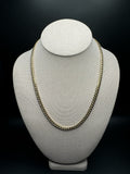 20" 14k Yellow Gold Cuban 6mm 53.14g