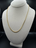 20" 14k Yellow Gold Franco 2.7mm 23.0g
