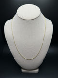 22" 14K Yellow Gold Rope 1.5mm 4.7g