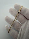 8" 14K Yellow Gold Rope 2.5mm 4.4g