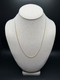 20" 1.75mm solid 10K yellow gold Cuban link chain, 4.64g – Ott Family Jewelry (2)