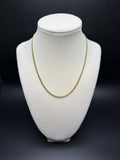 16" 14k Yellow Gold Cuban 2.5mm 8.92g