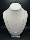 24" 2mm 14K yellow gold rope chain, 9.0g – Ott Family Jewelry (2)