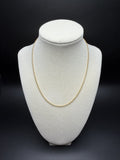 16" 14K Yellow Gold Franco 1.5mm 4.25g