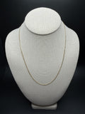 20" 14k Yellow Gold Curb 2mm 4.0g
