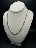 18" 10k Yellow Gold Cuban 5mm 31.53g